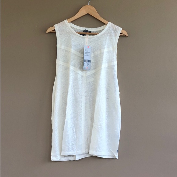 NEW • Sweaty Betty • Flow Tank Top White XL - Picture 3 of 4